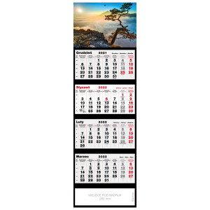 kalendarz czterodzielny - SOKOLICA