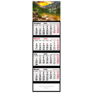 kalendarz czterodzielny - WODOSPAD