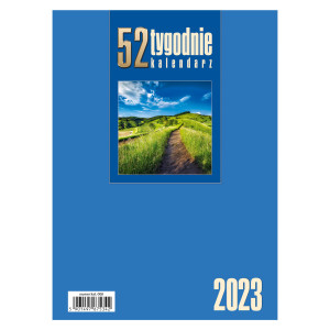 Kalendarz Biurkowy - Stojący - Tygodniowy - 52T