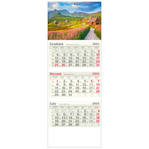 kalendarz trójdzielny - BACÓWKI W TARTACH