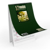 kalendarz Biurkowy - Stojący - Tygodniowy - 52T- c.zielony