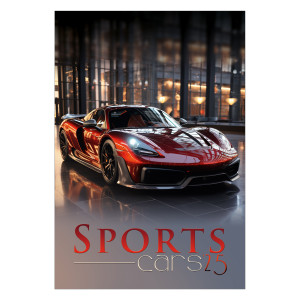 KW 45 SPORTS CARS wieloplanszowe spiralowany