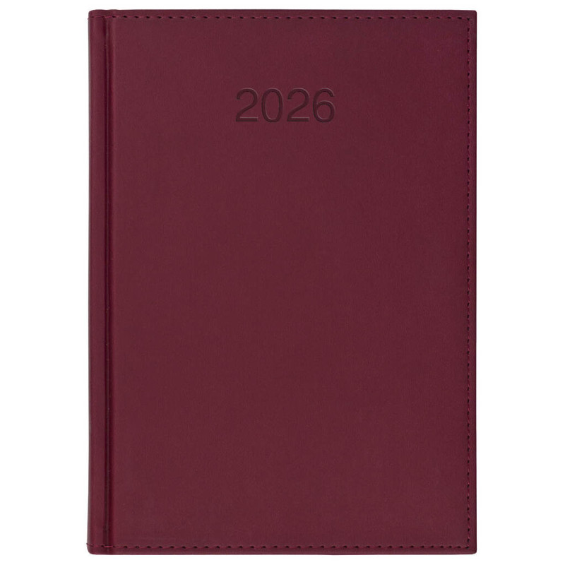 VIVO * B5 dzienny BORDO V521 kalendarz książkowy