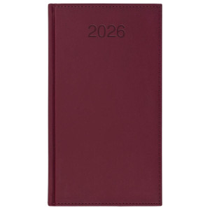 VIVO * A6 tygodniowy BORDO V521 kalendarz książkowy