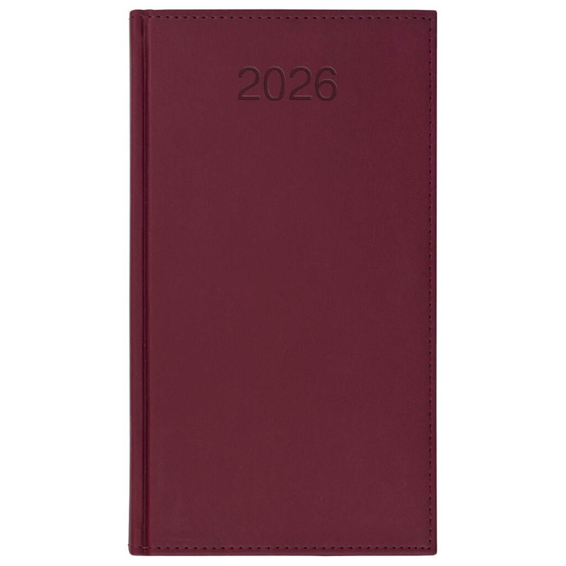 VIVO * A6 tygodniowy BORDO V521 kalendarz książkowy