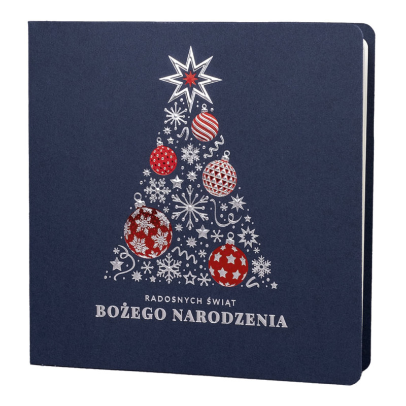 BOŻE NARODZENIE - karnet OZDOBNY